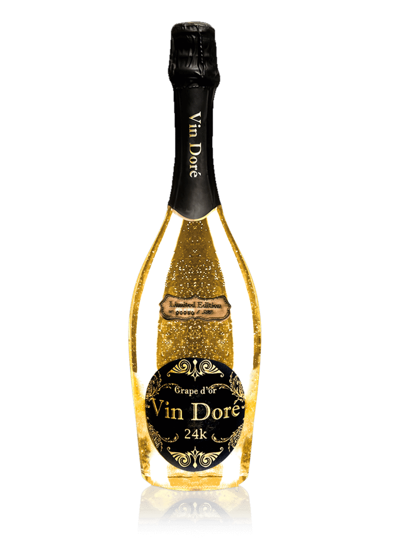 Espumoso con polvo de oro 24K EDICION LIMITADA