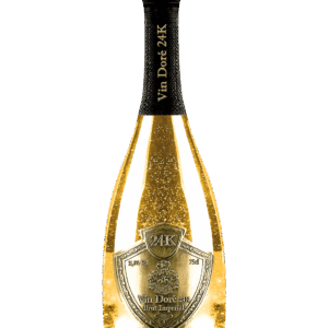 Botella Brut Imperial Vin Doré con polvo de oro 24K